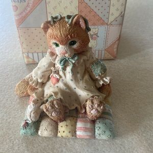 ©️1992 Calico Kittens™️ “You’ll Always Be Close To My Heart” P. Hillman figurine